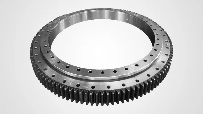 Cincin Slewing Penggelek Gear Dalam Baris Tunggal - Image 2
