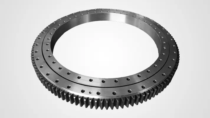 Cincin Slewing Penggelek Gear Dalam Baris Tunggal - Image 3