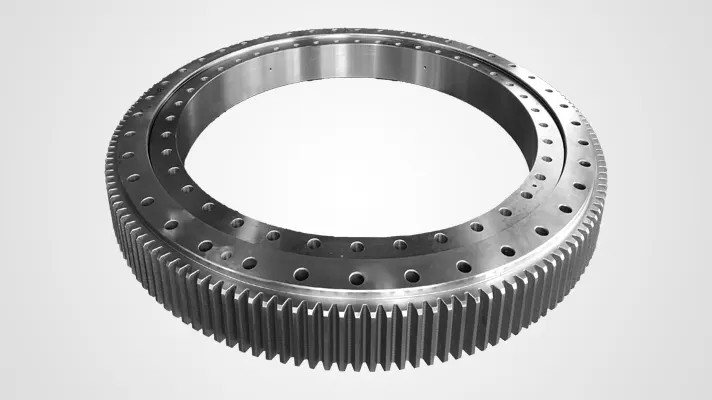 Cincin Slewing Penggelek Gear Dalam Baris Tunggal - Image 4